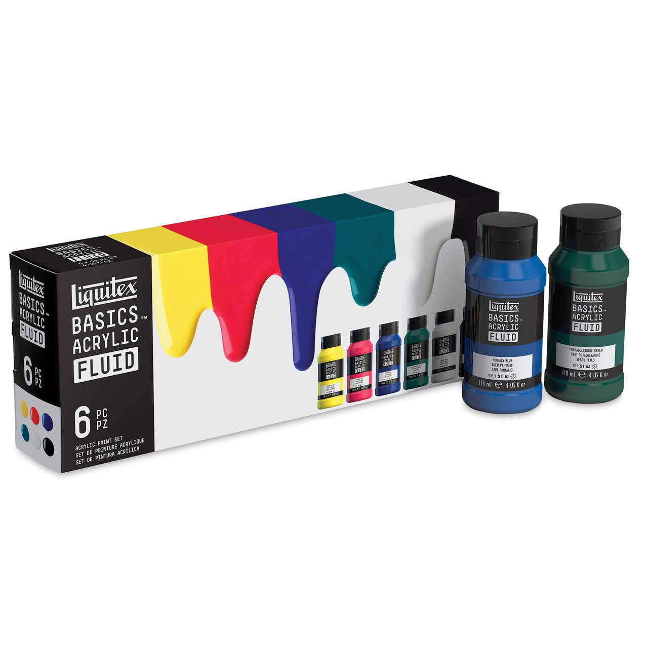 Liquitex Basics Acrylic Set - 118 ml