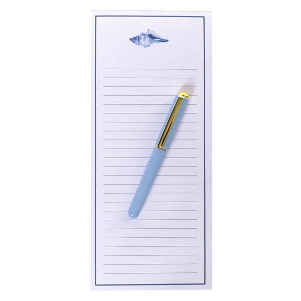 Shell Magnetic Notepad w/ Pen