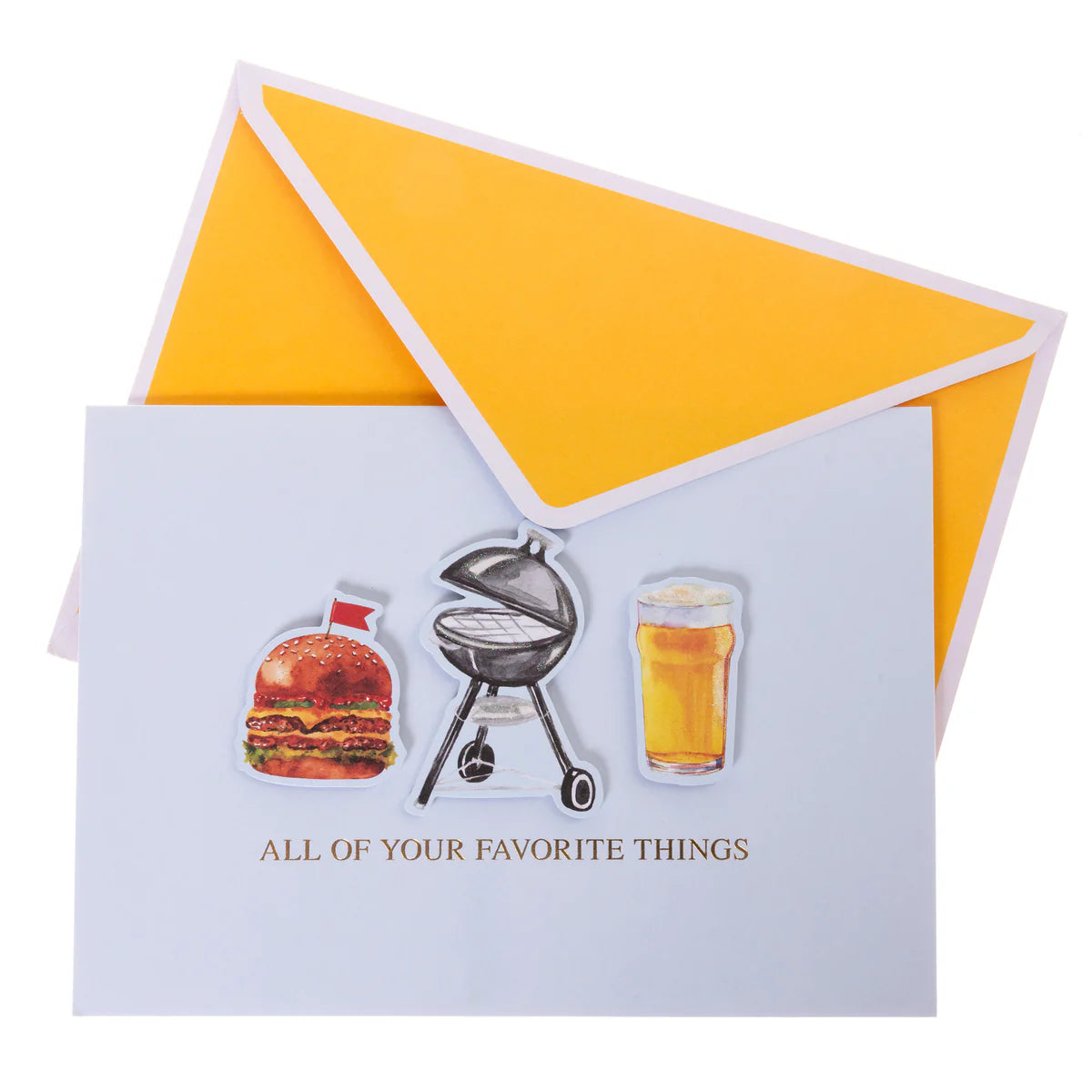 Favorite Things Grill Card