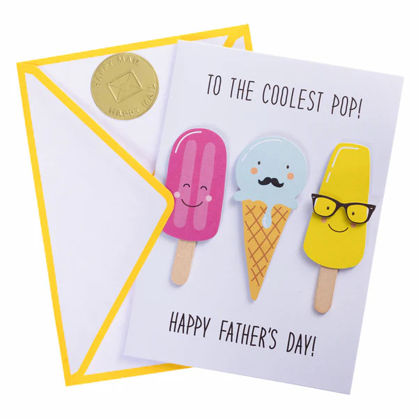 Coolest Pop Fathers Day Card