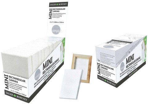 2x3 Mini Canvas, White