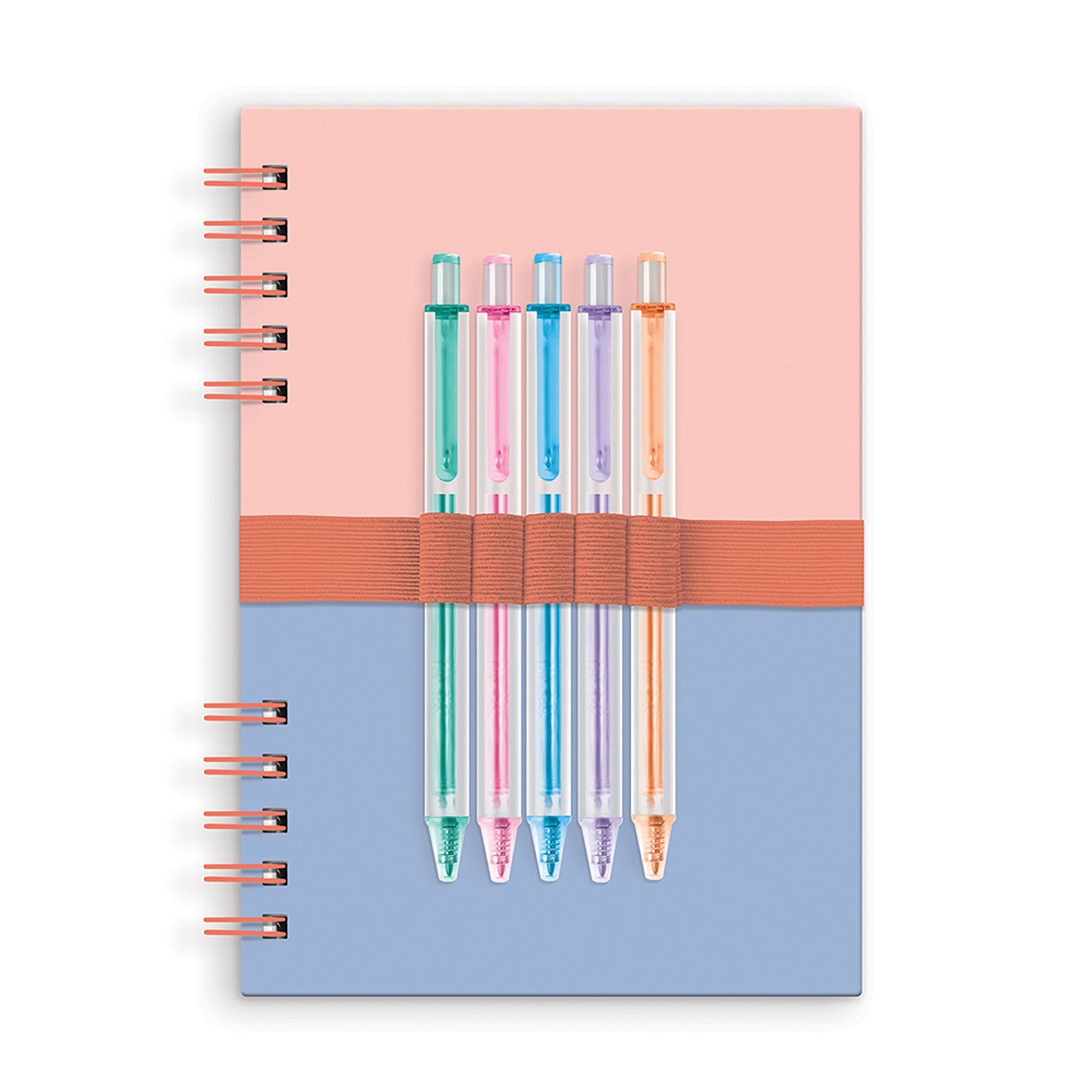 Coral & Salt Notebook w/Pen