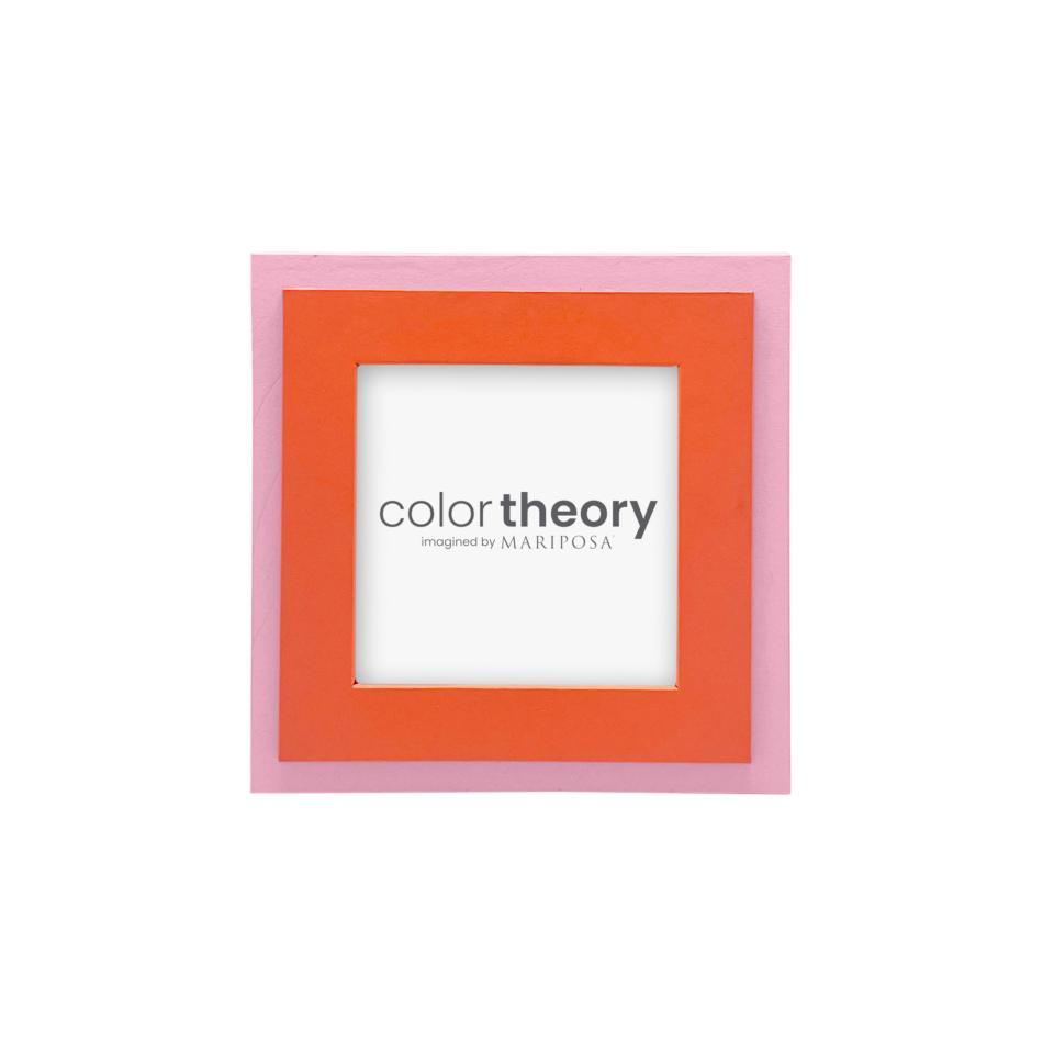 Tiered Pink/Orange 5x7 Frame