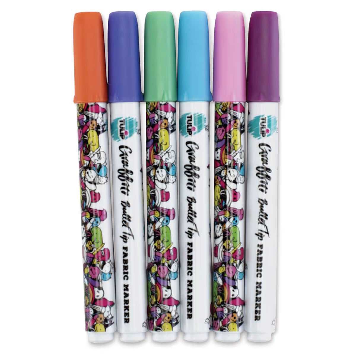 Tulip Fabric Markers, Bright/6