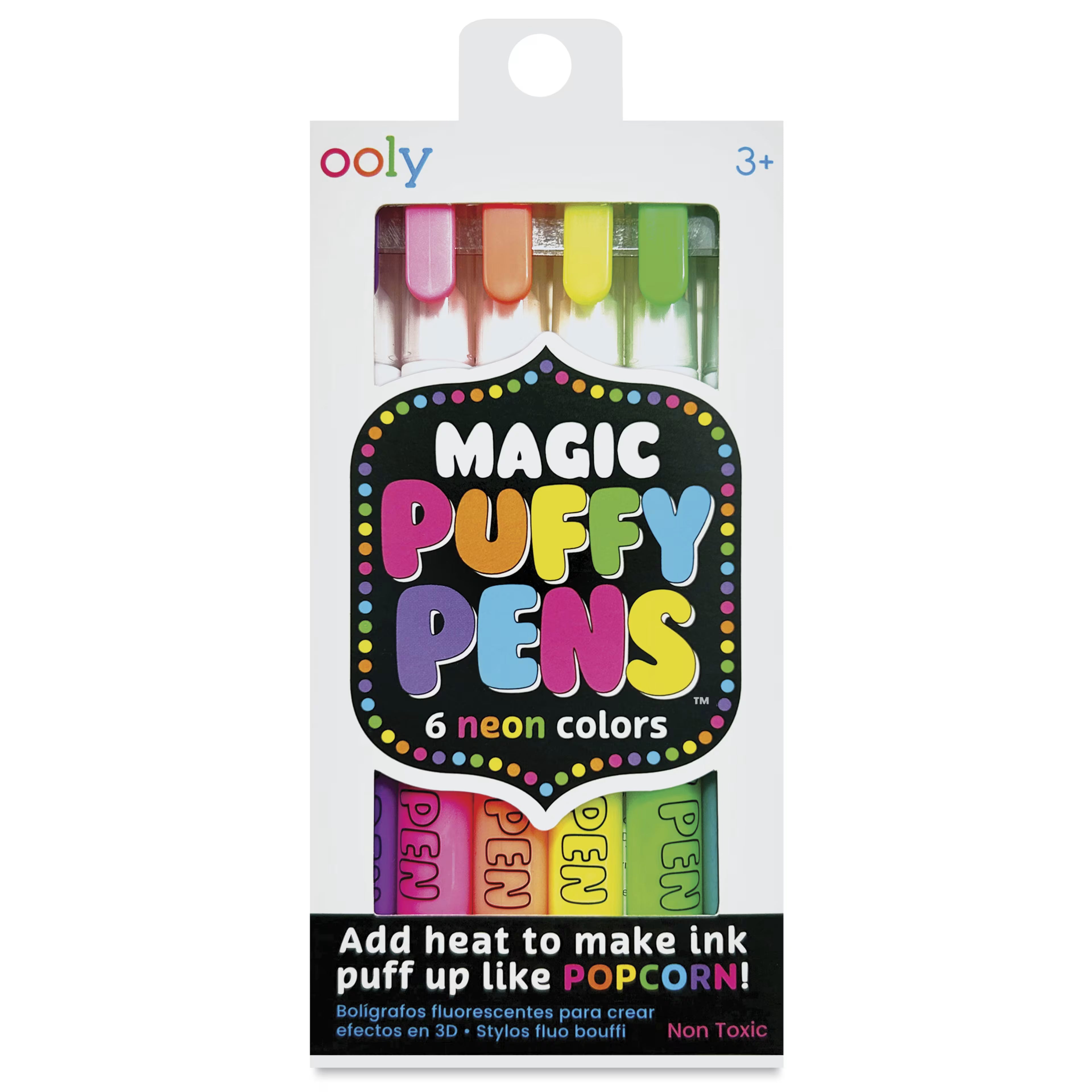 Ooly Magic Puffy Pen Set/6