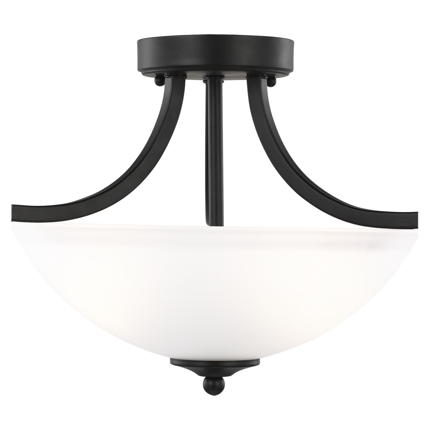Geary Small 2Lt Pendant, Blk