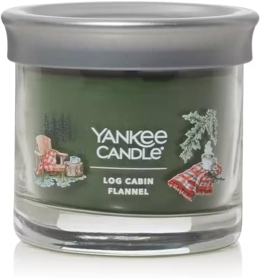 Log Cabin Flannel Sm Tumbler