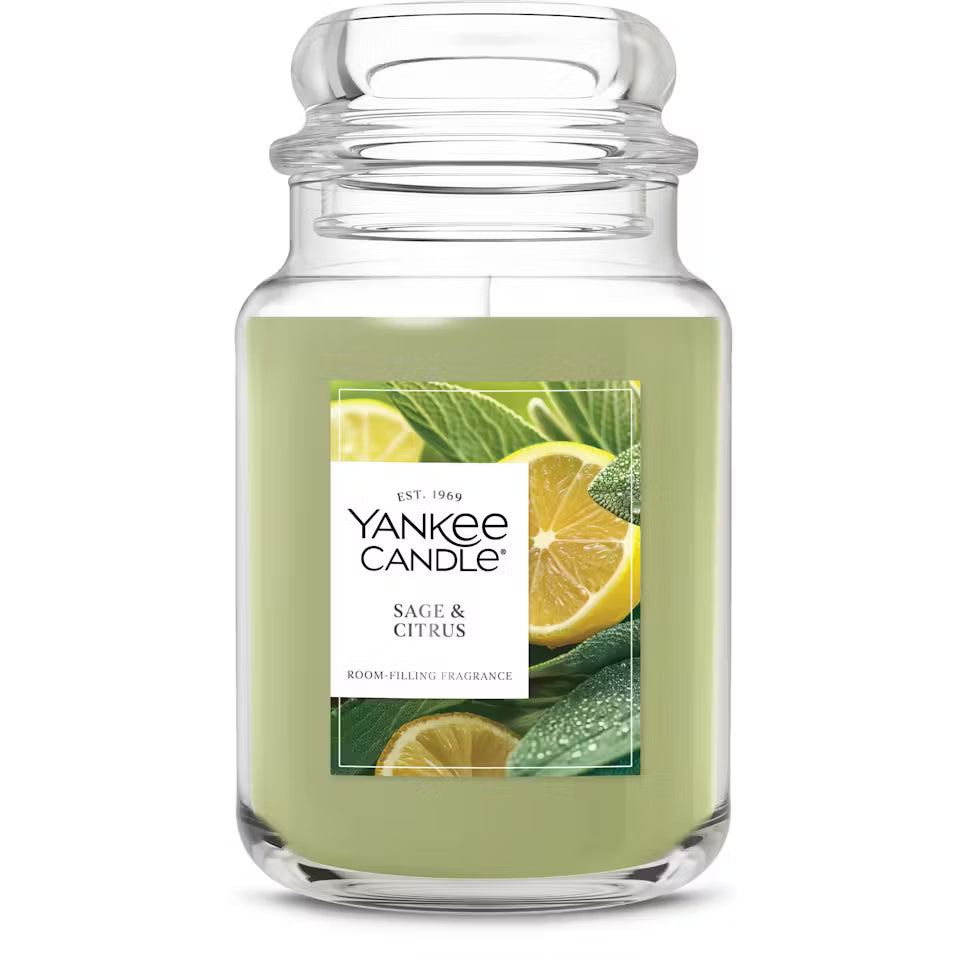 Sage&Citrus, Lg Apoth Jar