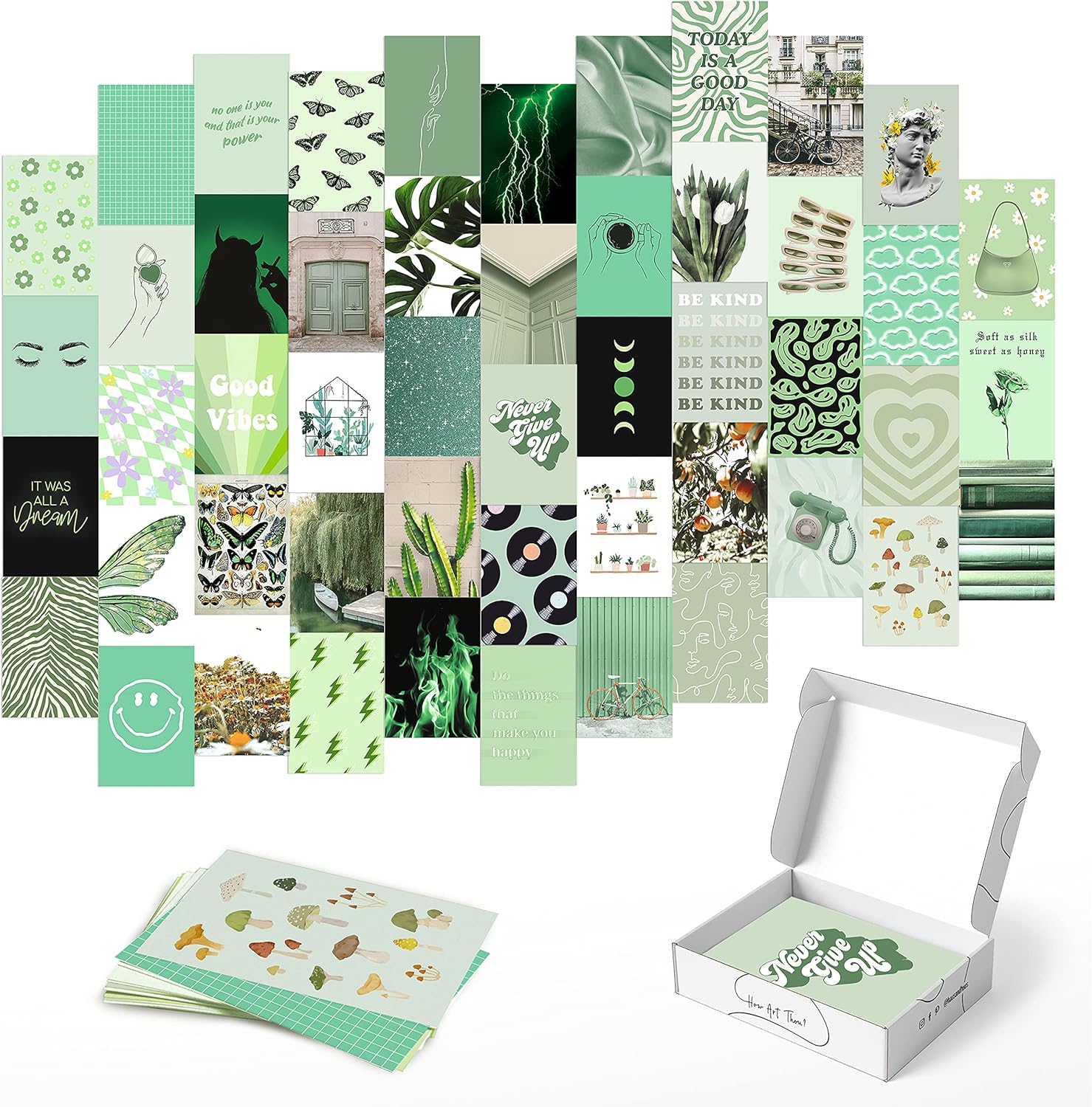 Green Collection Collage Kit