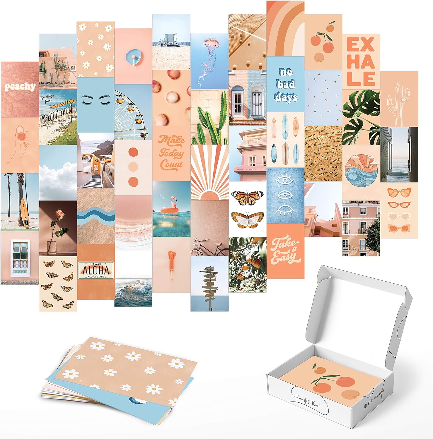 Peach Collection Collage Kit