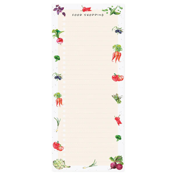 Vegetable Magnetic Notepad