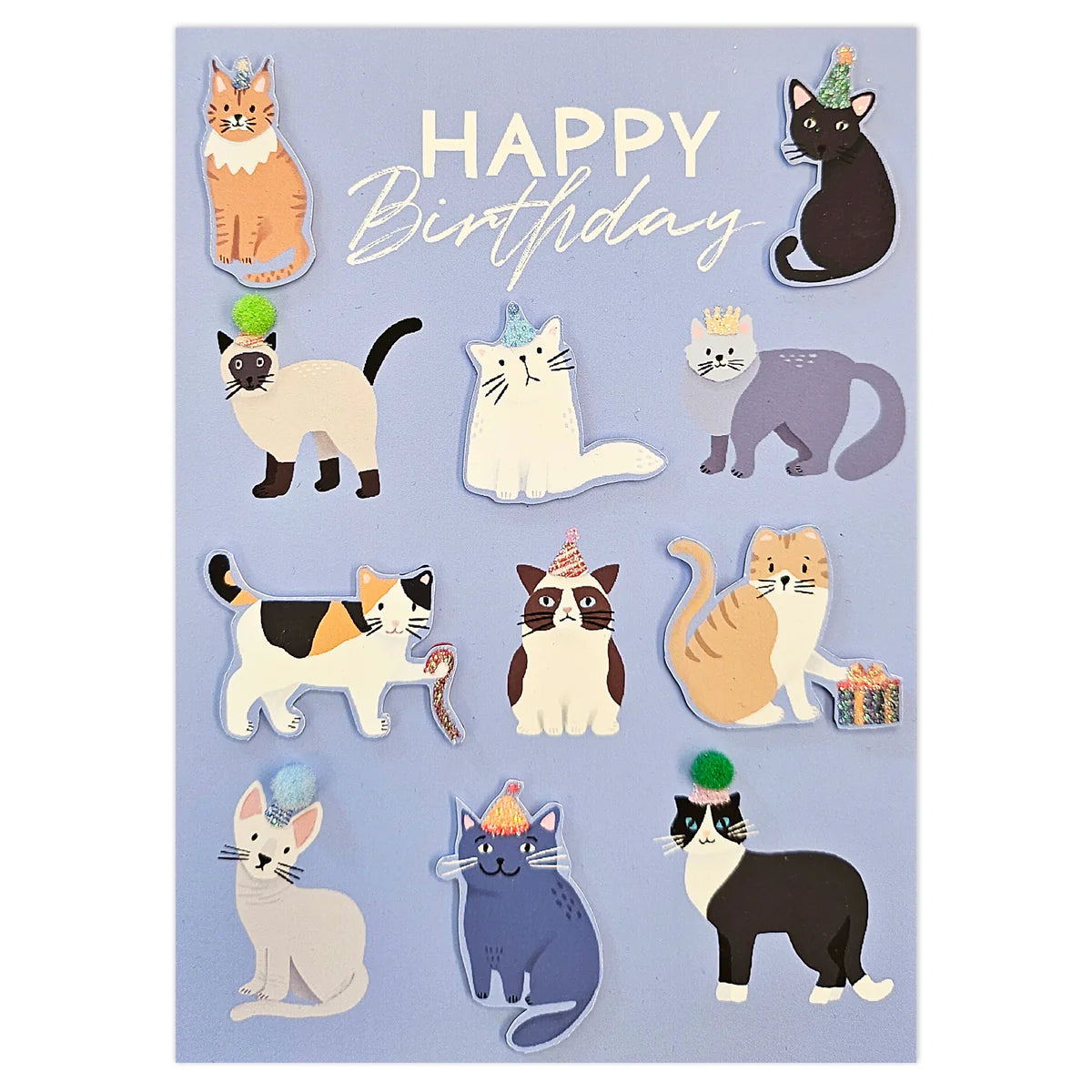 Party Cats Birthday Card