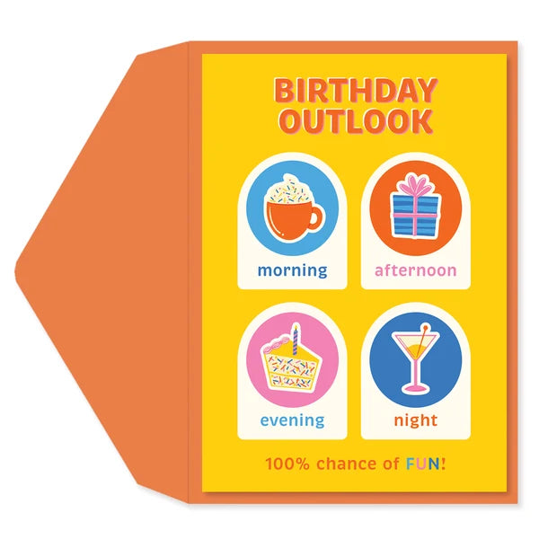 Birthday Outlook Card