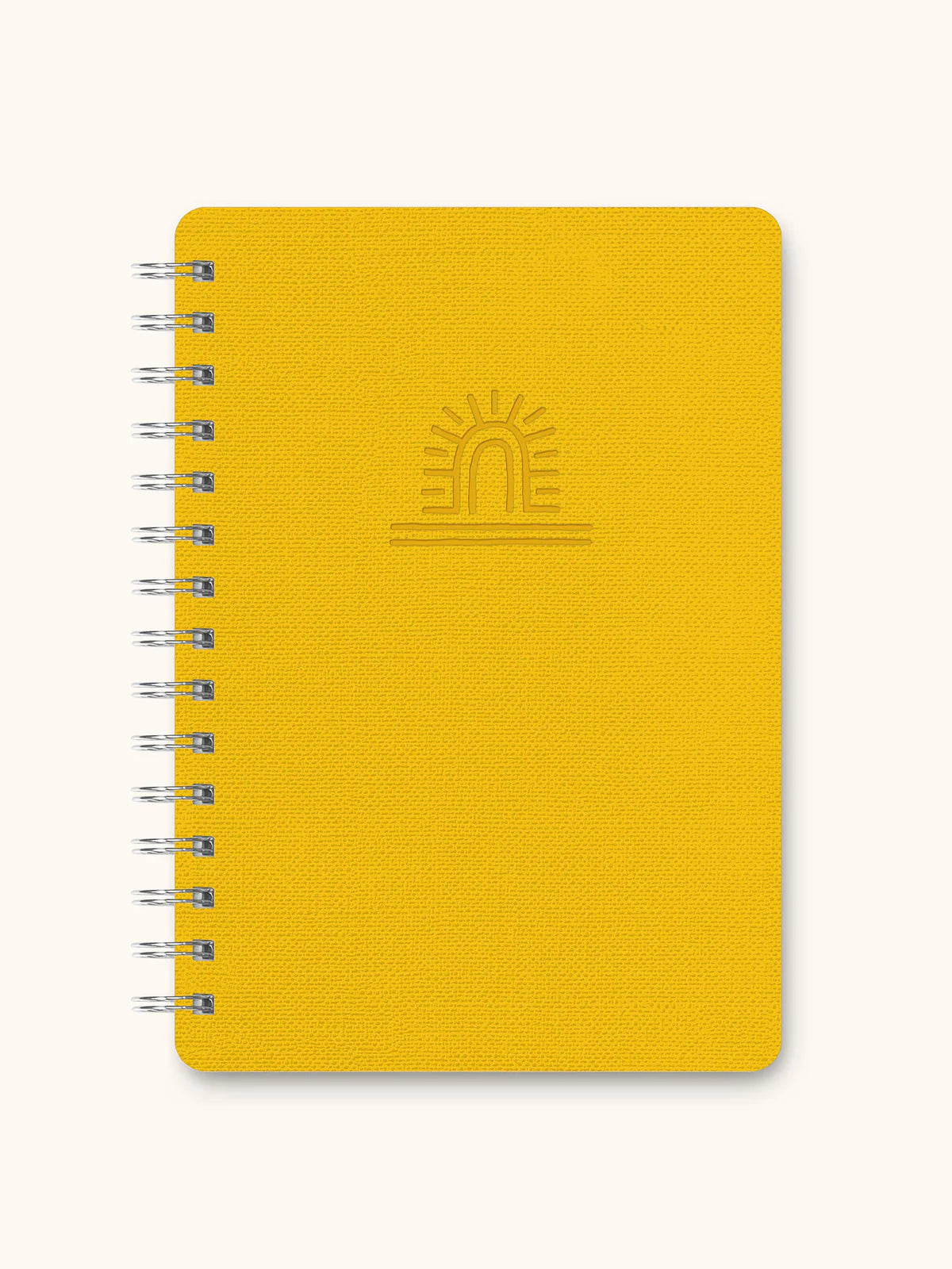 Retro Sunshine Spiral Notebook