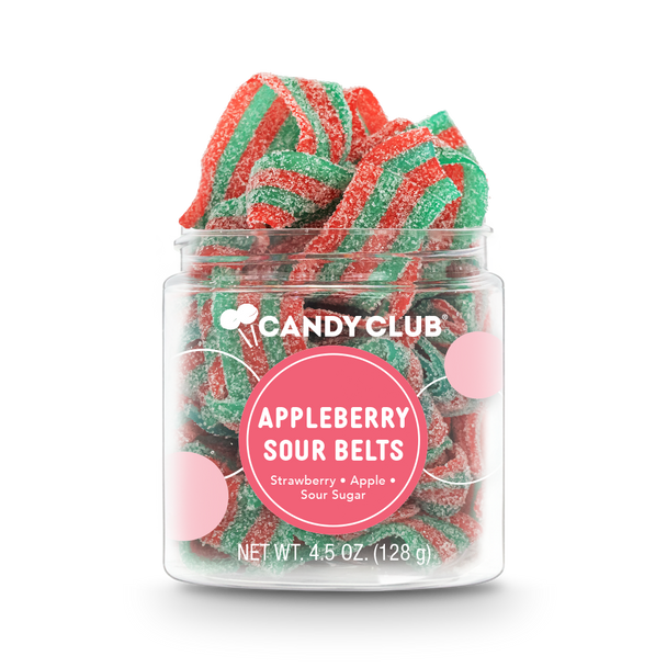 Appleberry Sour Belts Candy