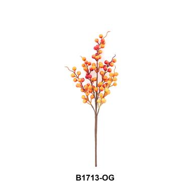 17" Berry Spray - Orange