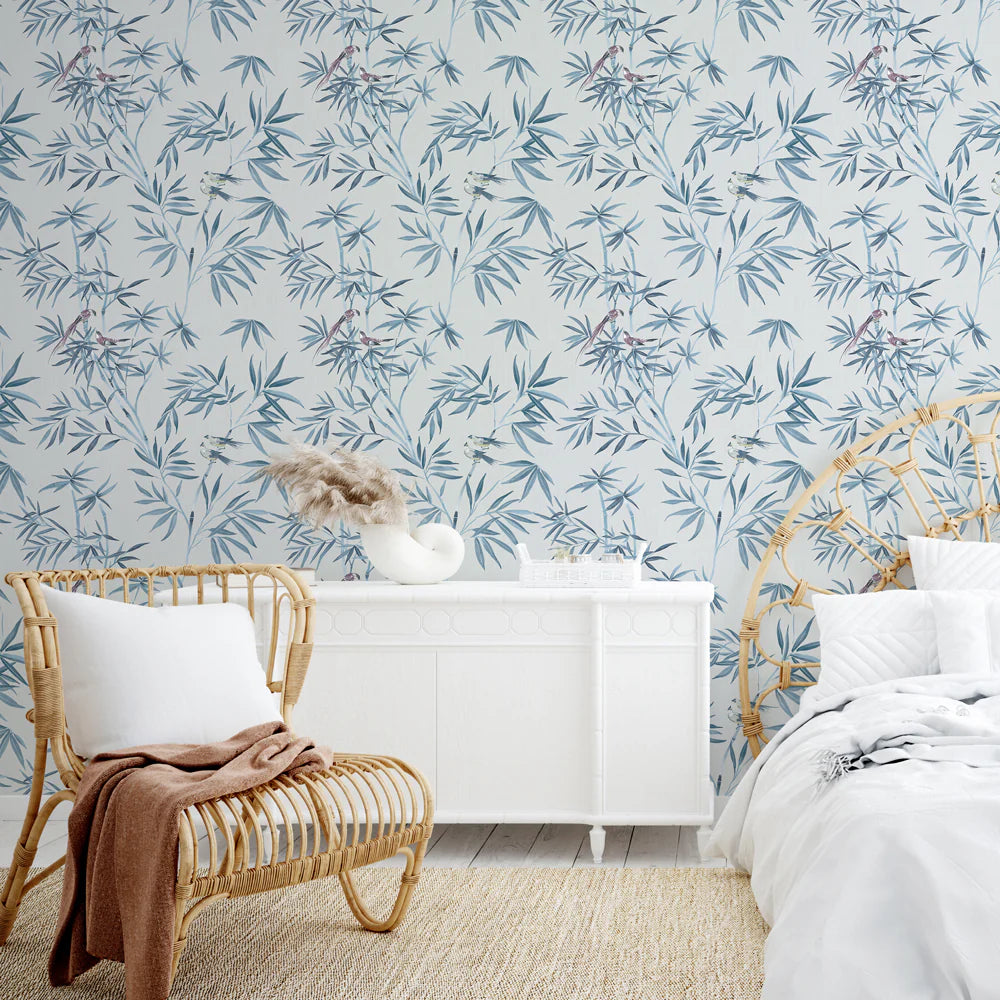 Bamboo Chinoiserie Wallpaper