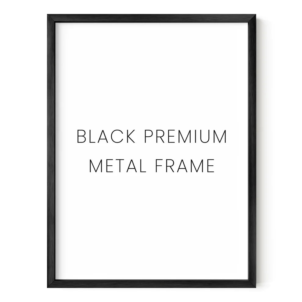 Black Metal Frame - Multiple Sizes
