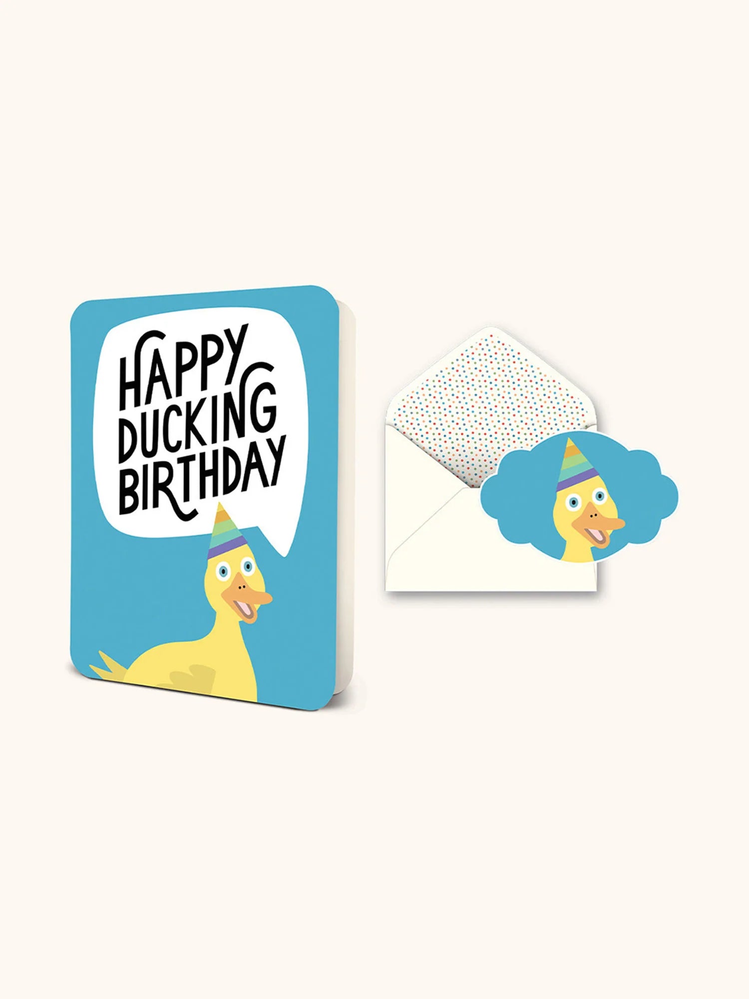 Happy Ducking Birthday Card