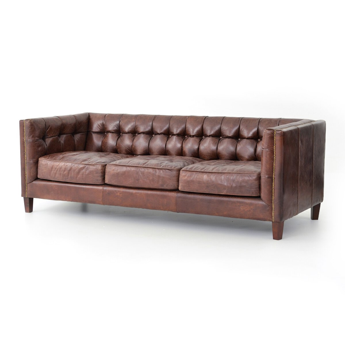 Abbott 85" Sofa, Cigar