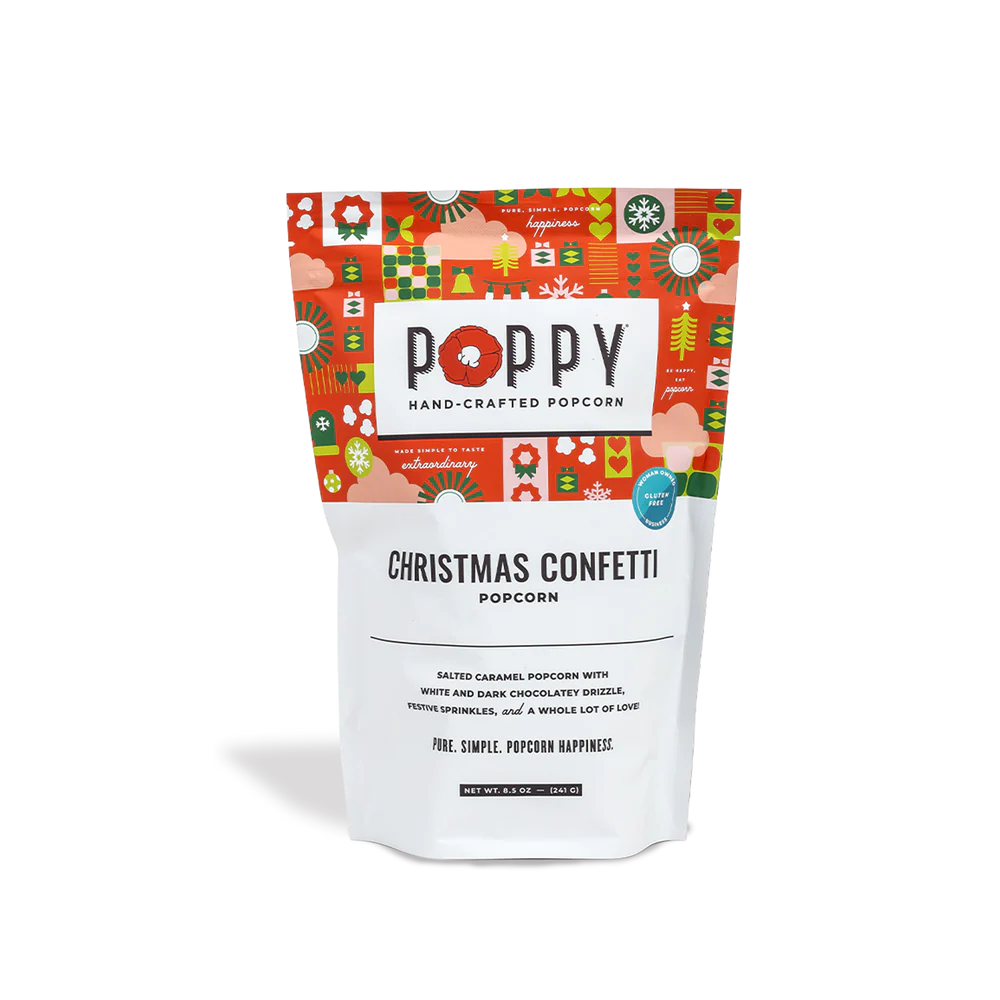 Christmas Confetti Popcorn Bag