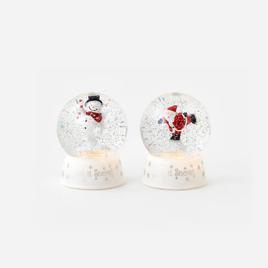 Revolving Lit Swirling Globe