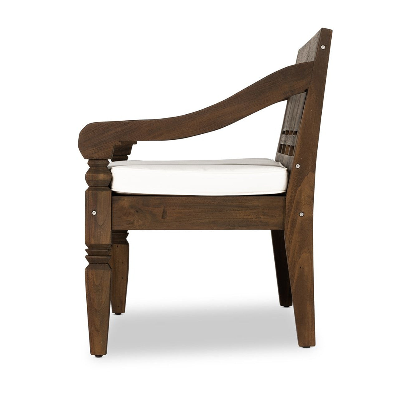 Foles Outdoor Bench - Brown