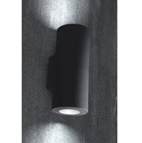 Franca 2L LED Wall Light - Blk