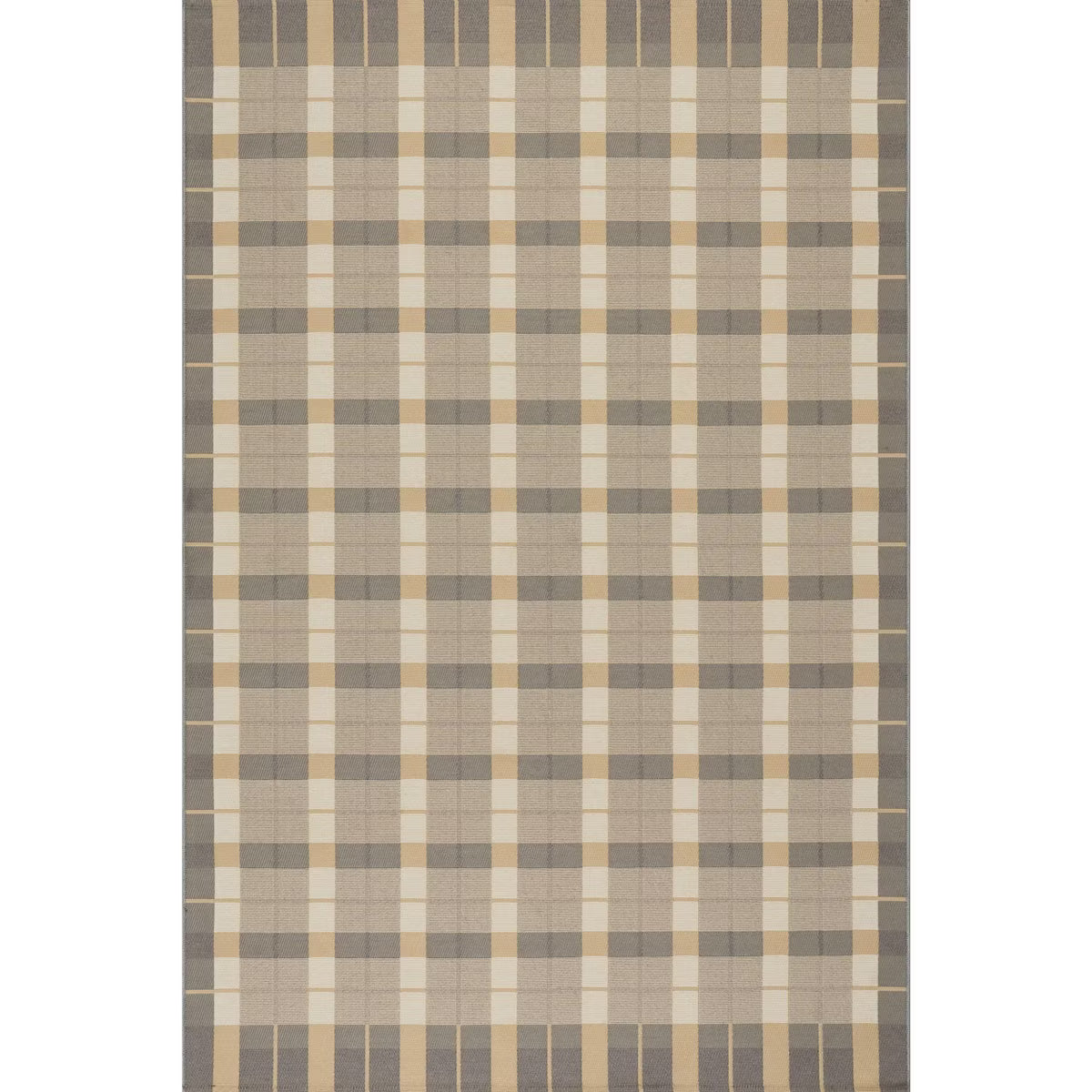 Sundara Plaid Blue Rugs