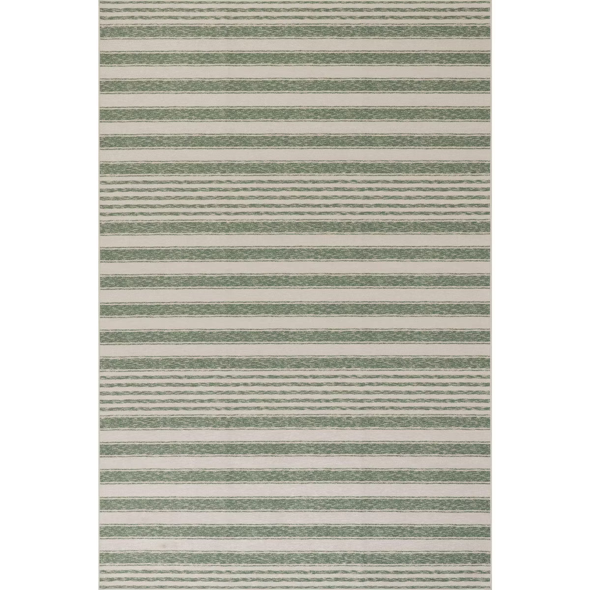 Vion Striped Green Rugs