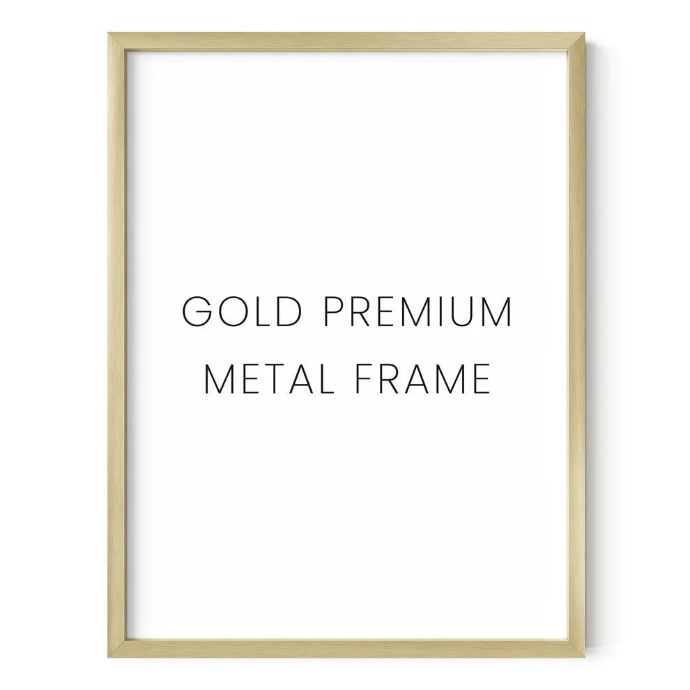 Gold Metal Frame - Multiple Sizes
