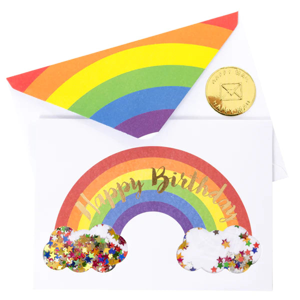 Rainbow Birthday Card