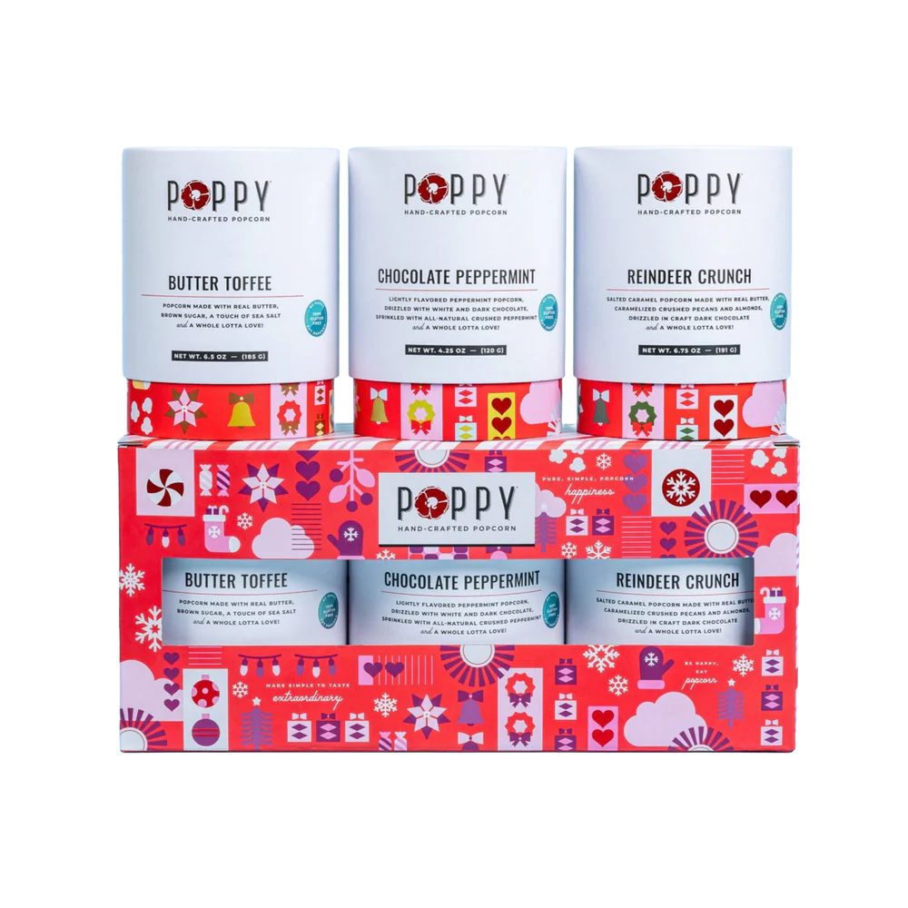 Christmas Cylinder Popcorn