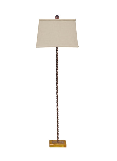 Brass Floor Lamp, LL/12OWL