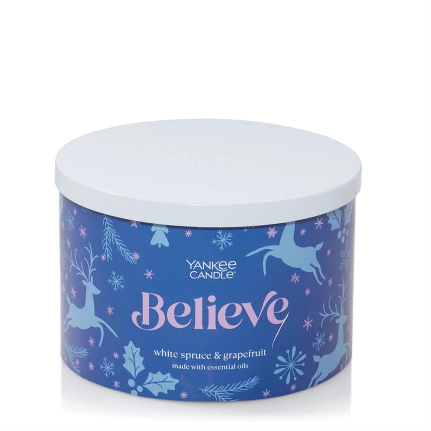 Spruce/Grapefruit 3-WickCandle