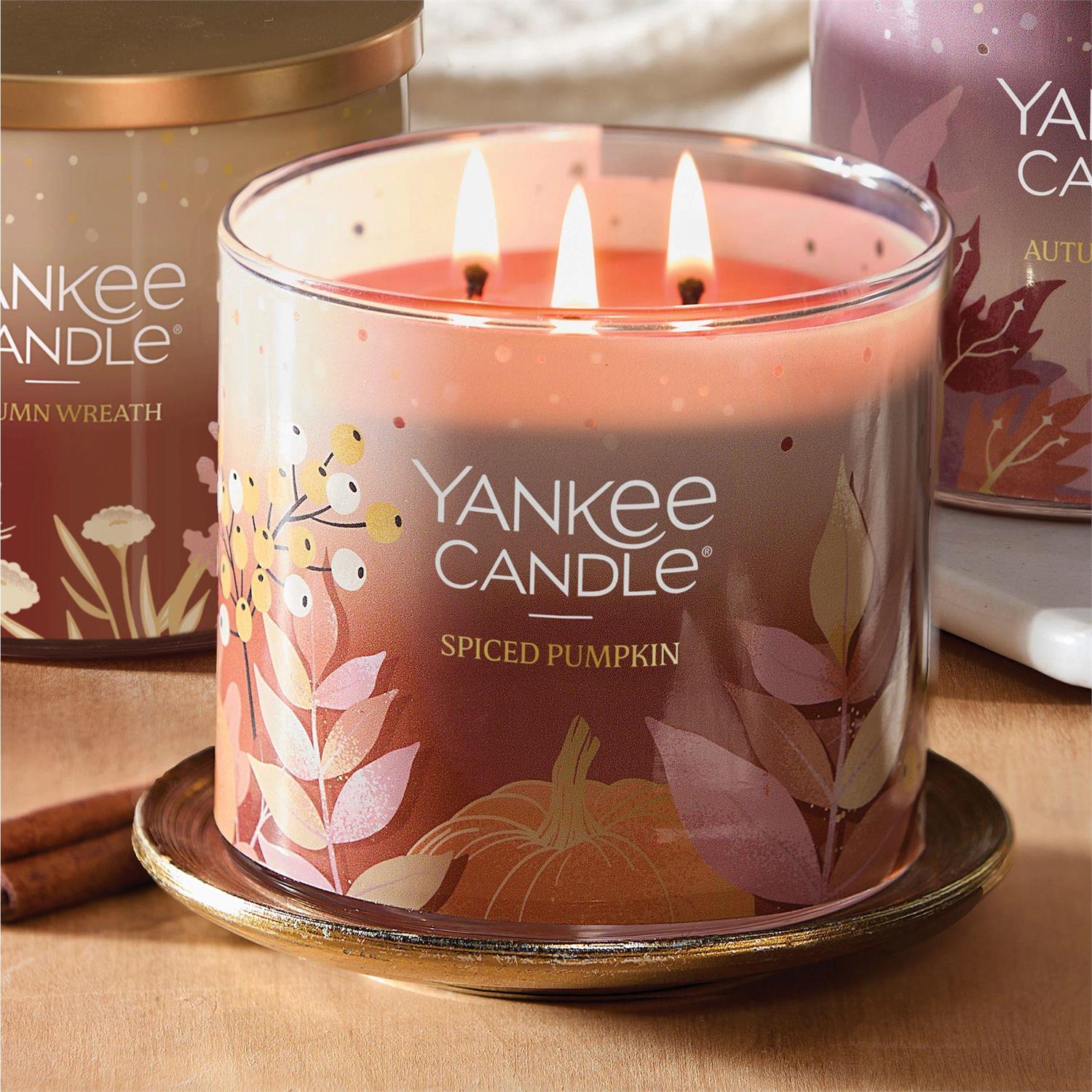 Spiced Pumpkin 3-Wick Candle