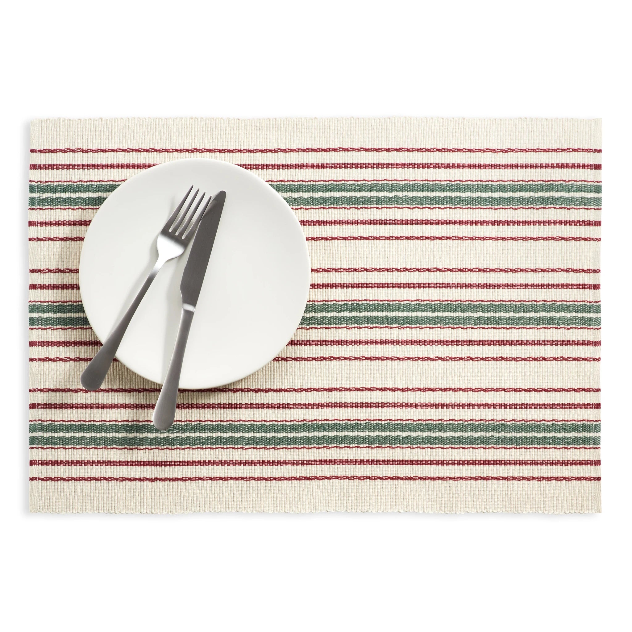 Tinsley Stripe Merlot Placemat