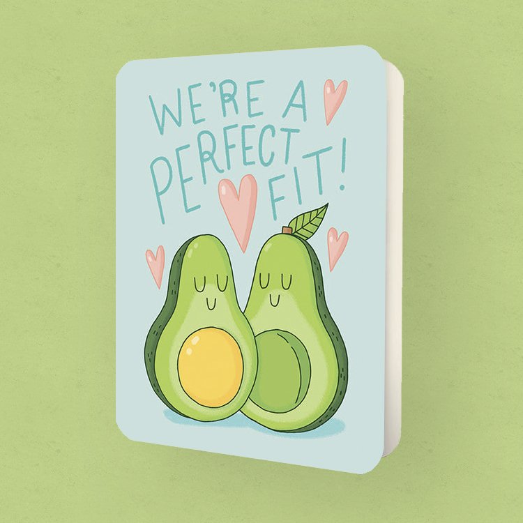 We're A Perfect Fit Card