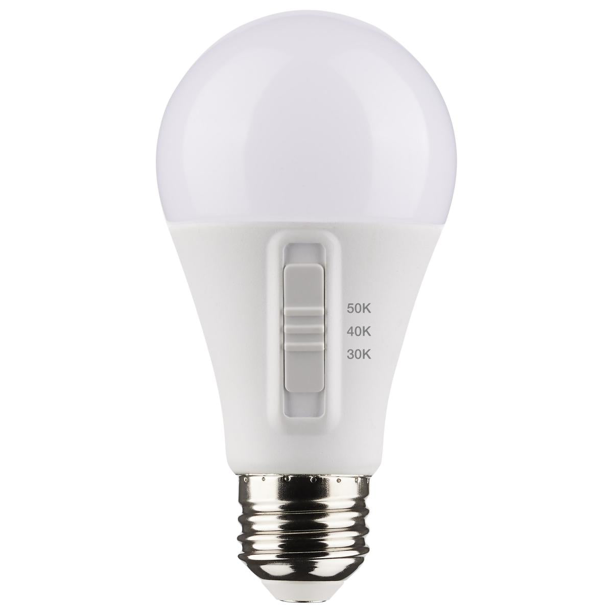 12W LED A19 3CCT Bulbs - 4Pk