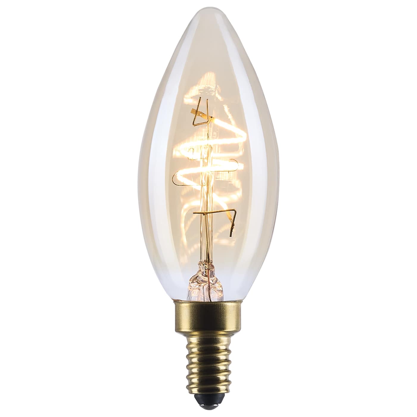3.5W LED C11 Torpedo - Amber
