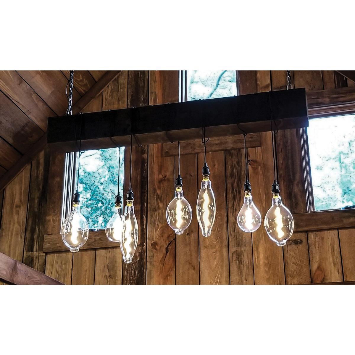4W LED T24 Vintage Clear Bulb