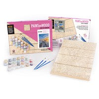 Paint on Wood, Sunsets