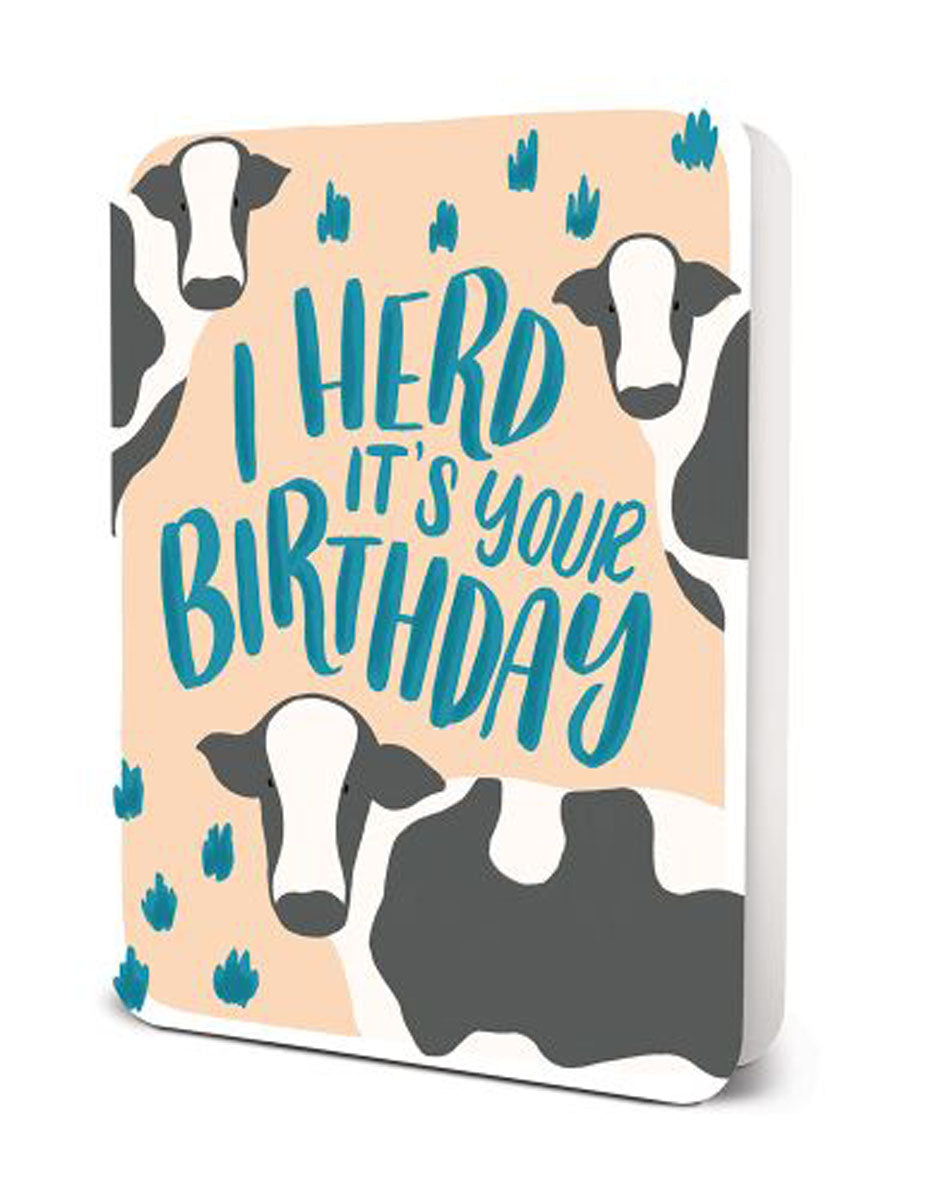 I Herd It's Your Birthday Card