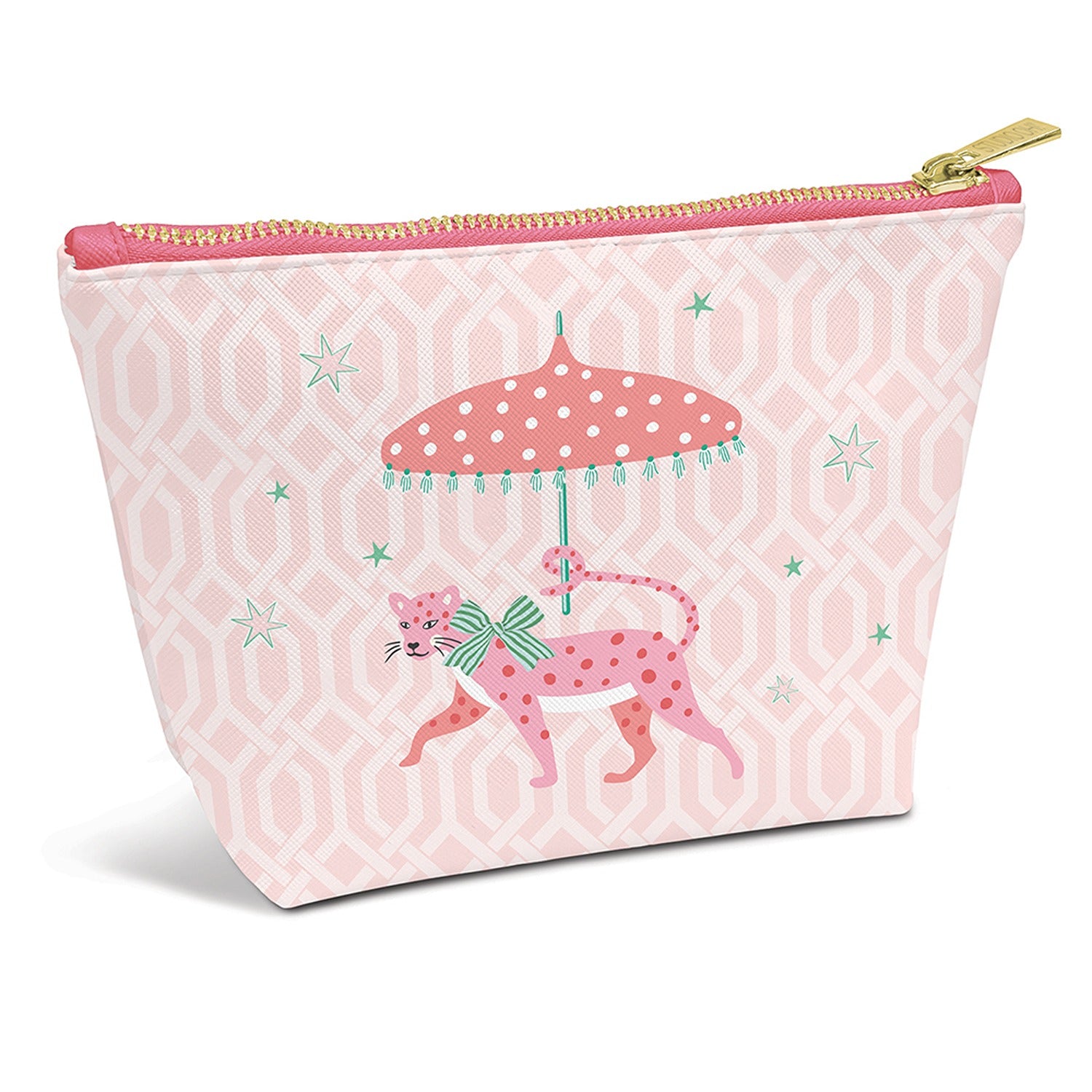 Leopard on Parade Clutch Pouch