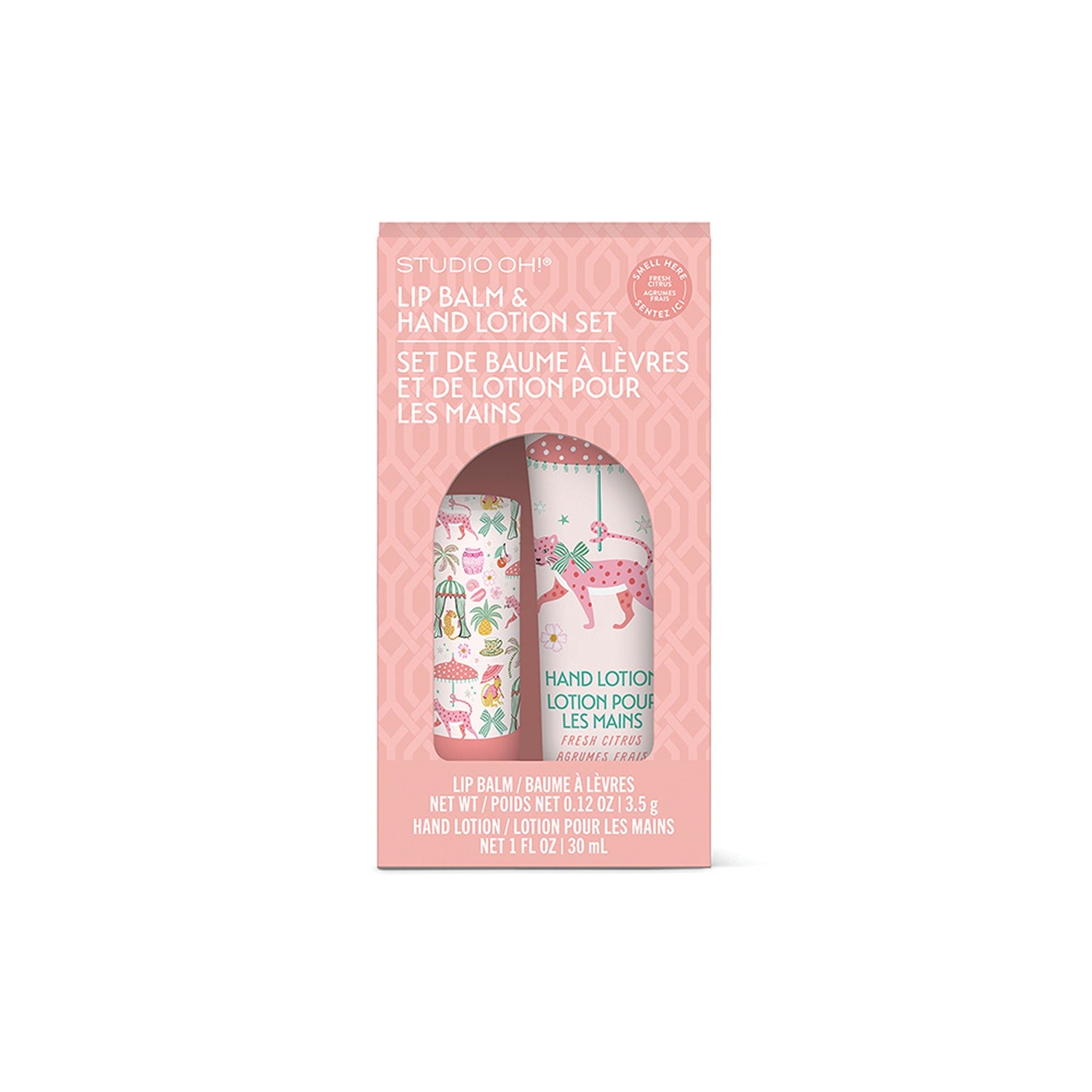 Leopard on Parade Lotion Set