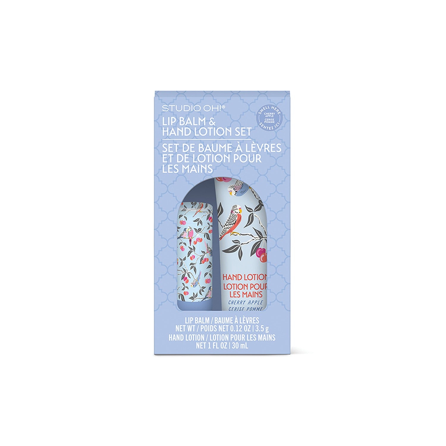 Bird/Cherry Tree Lotion Set