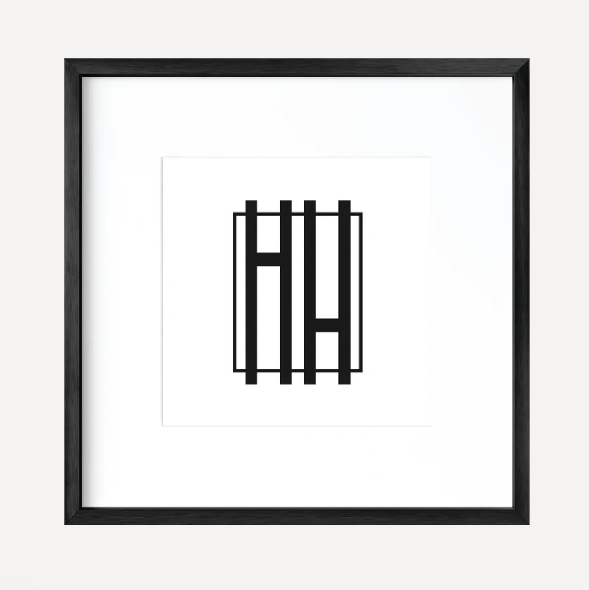 Black Metal Frame