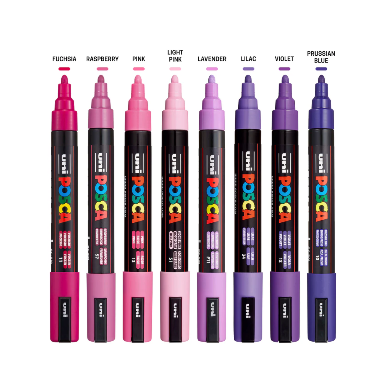Posca PC-5M Paint Marker - 8/Set