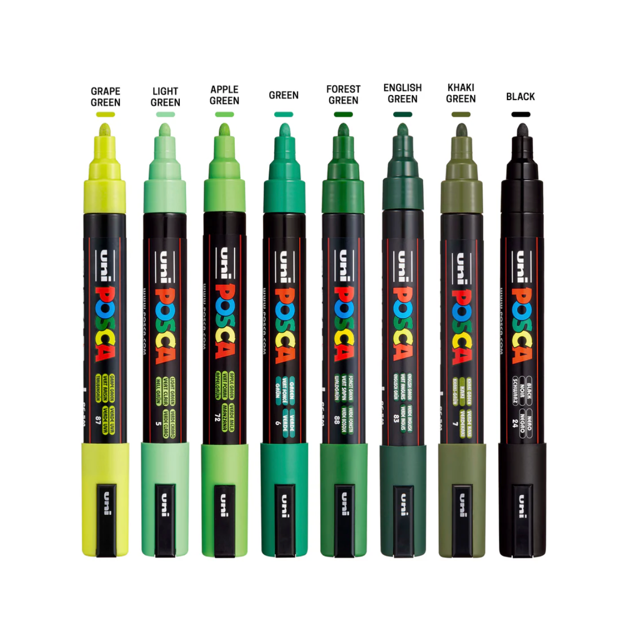 Posca PC-5M Paint Marker - 8/Set