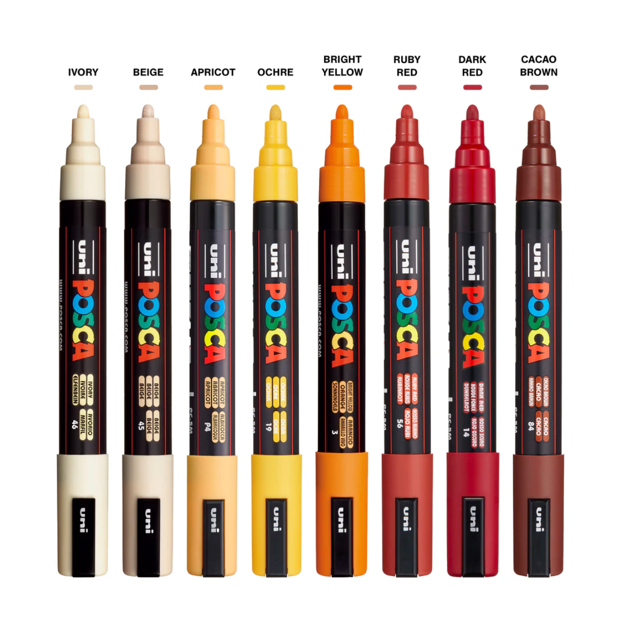 Posca PC-5M Paint Marker - 8/Set